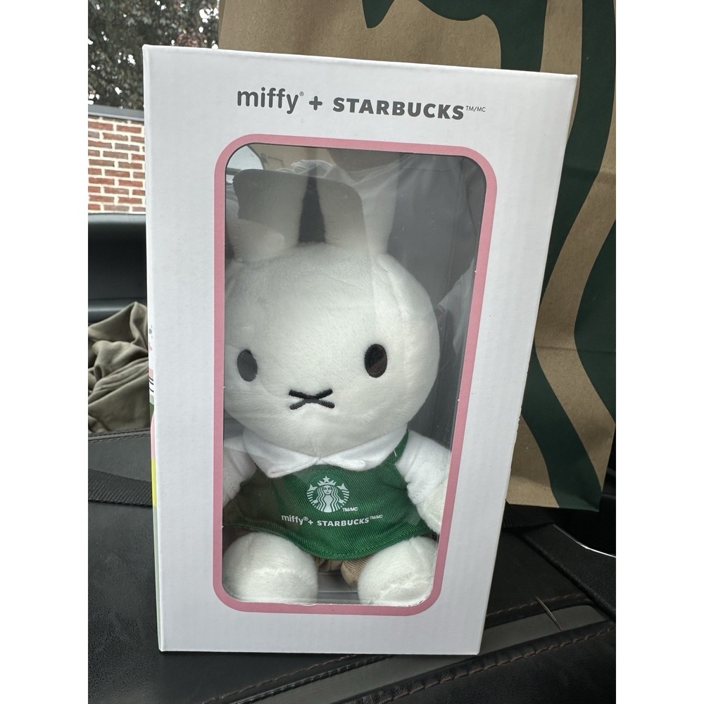Starbucks Miffy Plush Stuffed Bunny Animal 2026 USA IN HAND NEW in Box